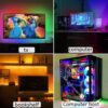 1618381634014.jpg أضواء LED مع إضاءة خلفية للتلفزيون عبر منفذ USB