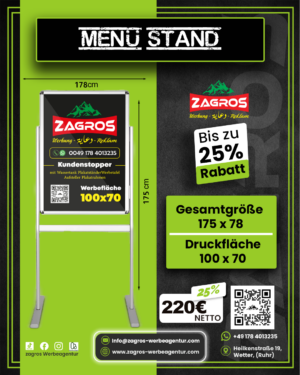 2-2.png ستاند عرض قوائم طعام وإعلانات فاخر Menu Stand (قياس 100×70 سم - ارتفاع 175 سم)