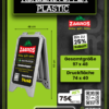 9.png ستاند رصيف بلاستيك مع قاعدة مائية (قابل للتعبئة) - Kundenstopper Plastic (قياس 40×74 سم)