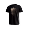 Berxwedan-6-Front-Black تيشيرت Berxwedan Jiyan e بتصميم درع معدني