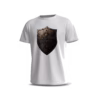 Berxwedan-6-Front-White تيشيرت Berxwedan Jiyan e بتصميم درع معدني