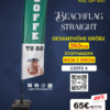 Coffe-4.png علم شاطئ جاهز - قهوة وكافية Coffee To Go (موديل ستريت Straight - ارتفاع 350 سم)
