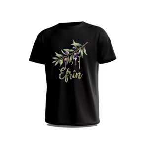 Efrin-2-Front-Black تيشيرت Efrîn بتصميم غصن الزيتون