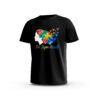 Jin-jiyan-Azadi-3-Front-Black تيشيرت جين ژیان آزادي – حرية الألوان والطيور ستريت وير