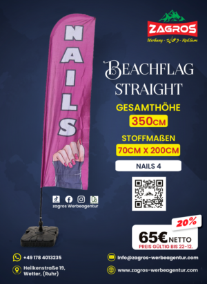 Nails-4.png Fertige Beachflag – Nagel- und Maniküresalon (Straight-Modell – Höhe 350 cm)