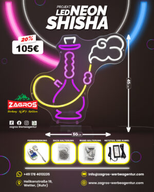 SHISHA-Neon-copy.jpg لافتة نيون LED مضيئة - شيشة وأرجيلة Shisha Lounge (مع ريموت تحكم)