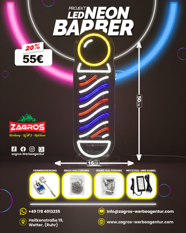 barber-neon-copy.jpg لافتة نيون LED مضيئة - صالون حلاقة رجالي Barber Shop (مع ريموت تحكم)