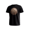 berxwedan-4-Front-Black تيشيرت Berxwedan Jiyan e بتصميم برونزي دائري