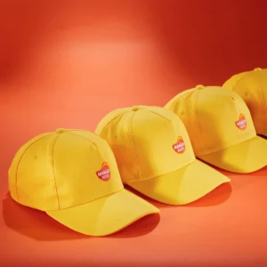 daiber_5_panel_promo_cap_leicht_laminiert_mb001.webp قبعة كاب (Baseball Cap) قطنية 5 ألواح مع طباعة الشعار - مقاس موحد
