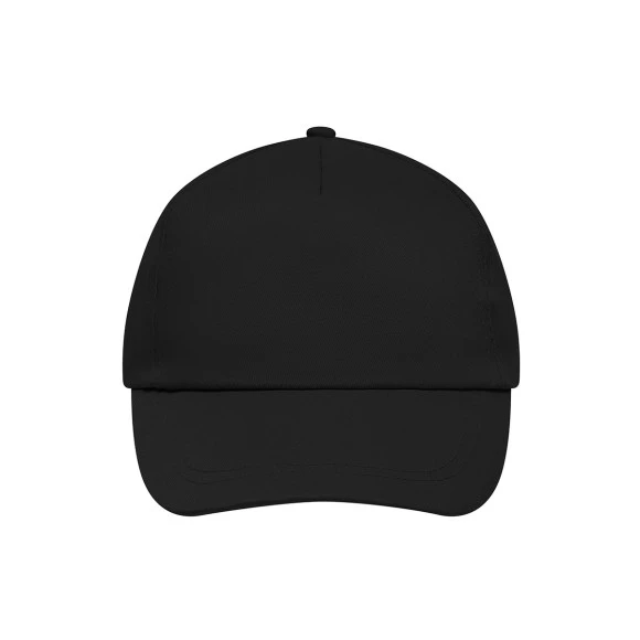 daiber_5_panel_promo_cap_leicht_laminiert_mb001_black.webp Baseballkappe aus Baumwolle mit 5 Segmenten und Logo-Aufdruck – Einheitsgröße