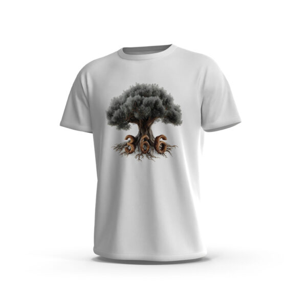 efrin-6-Front-White تيشيرت Efrîn 366 بتصميم شجرة الزيتون