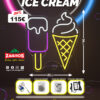 ice-cream-neon-copy.jpg لافتة نيون LED مضيئة - آيس كريم ومثلجات Ice Cream (مع ريموت تحكم)