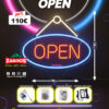 open-neon-copy.jpg لافتة نيون LED مضيئة - مفتوح Open / We're Open (مع ريموت تحكم)