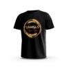 qamislo-3-Front-Black تيشيرت قامشلو – إكليل سنابل القمح الذهبي (QAMISLO Wheat Crown Tee)