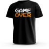 amanos-ts-game-over-black تيشرت Game Over بطباعة جيمينج