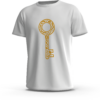 amanos-ts-iqra-key-calligraphy-b6-white تيشرت اقرأ بخط الثلث مع مفتاح زخرفي
