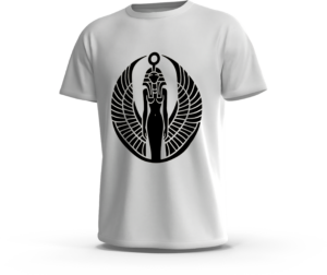 amanos-ts-isis-goddess-white تيشرت إيزيس بتصميم فرعوني