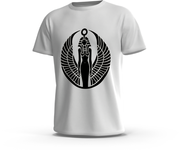 amanos-ts-isis-goddess-white تيشرت إيزيس بتصميم فرعوني
