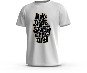amanos-ts-make-dope-stuff-white تيشرت Make Dope Stuff Every Day