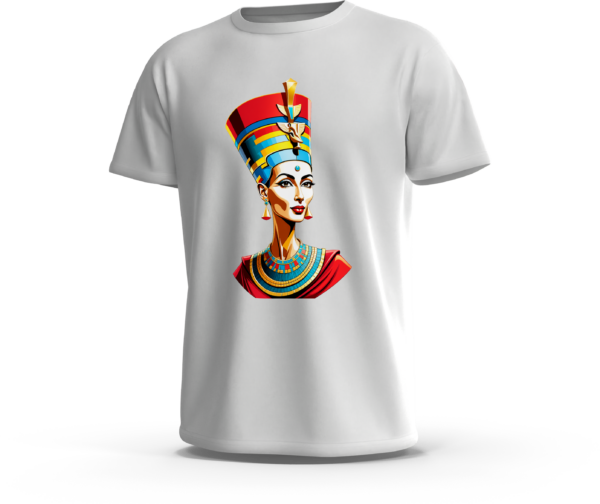 amanos-ts-nefertiti-queen-white تيشرت الملكة نفرتيتي