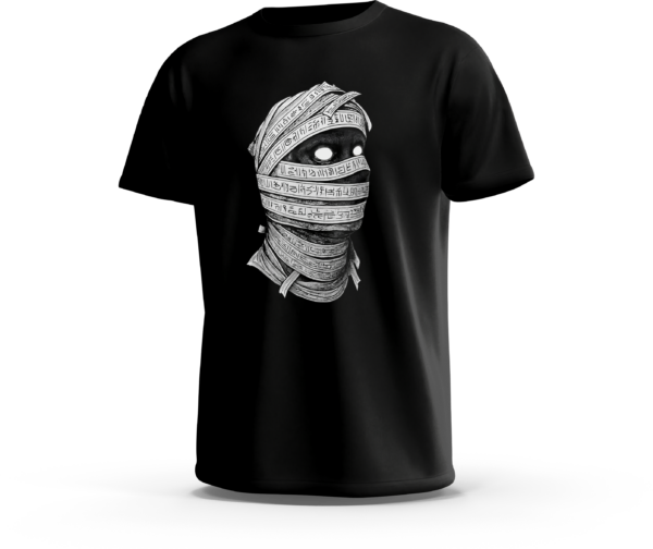 amanos-ts-pharaoh-mummy-black تيشرت مومياء الفراعنة