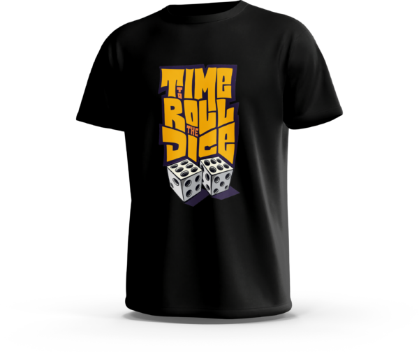 amanos-ts-time-to-roll-dice-b6-black تيشرت Time to Roll the Dice بتصميم نرد