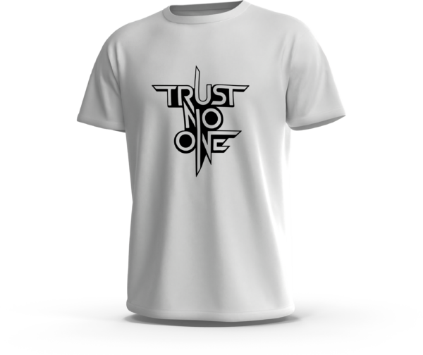 amanos-ts-trust-no-one-white تيشرت Trust No One