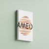 amed-sage-green لوحة كانفاس AMED بتصميم عصري