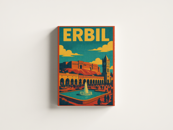 erbil-2-main-front لوحة كانفاس أربيل 2 بتصميم فني
