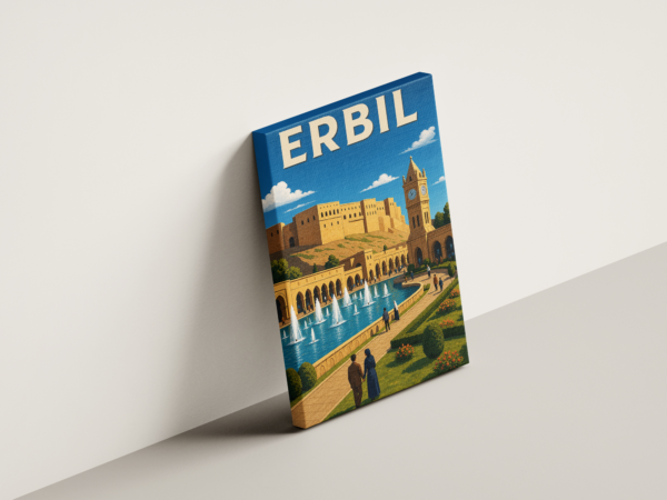 erbil-angled-view لوحة كانفاس أربيل بتصميم فني