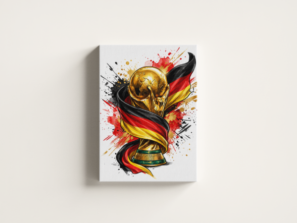 german-world-cup-2026-2-main-front لوحة كانفاس ألمانيا كأس العالم 2026 إصدار 2 بتصميم رياضي