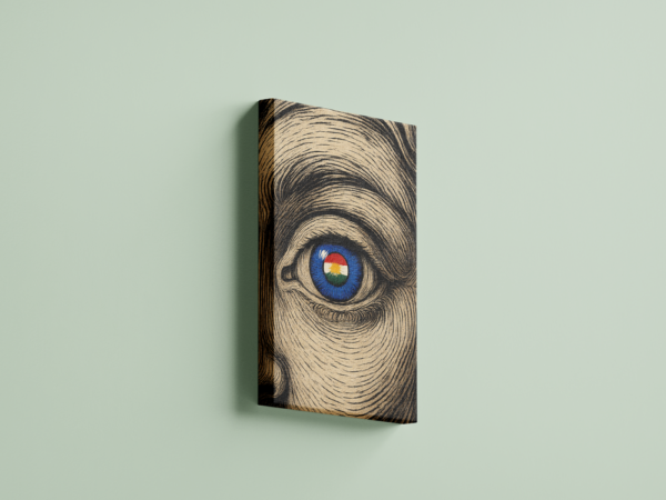 iris-of-the-eye-02 لوحة كانفاس قزحية العين بتصميم فني