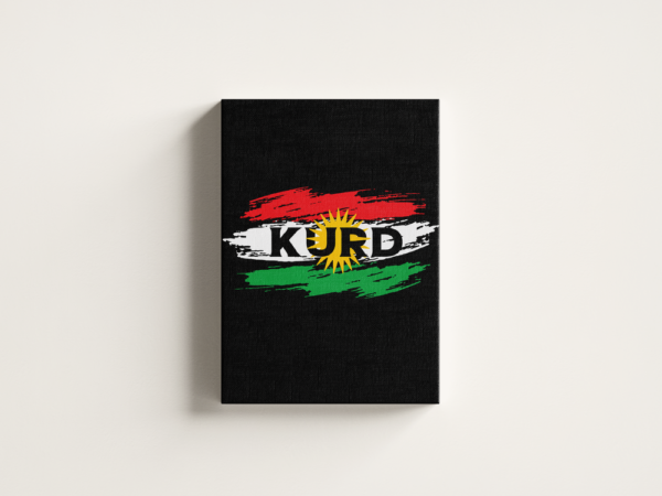 kurd-01 لوحة كانفاس كرد بتصميم فني