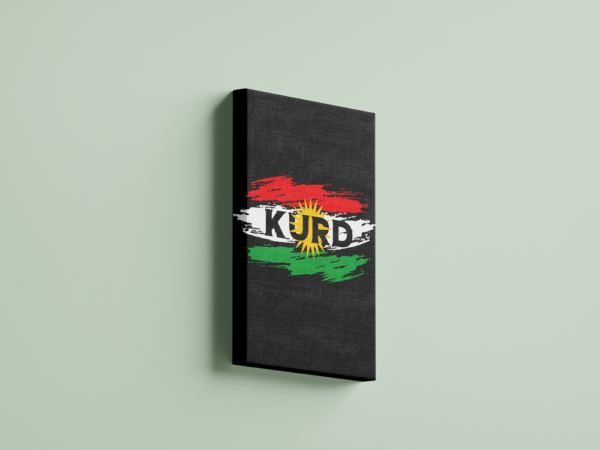 kurd-02 لوحة كانفاس كرد بتصميم فني