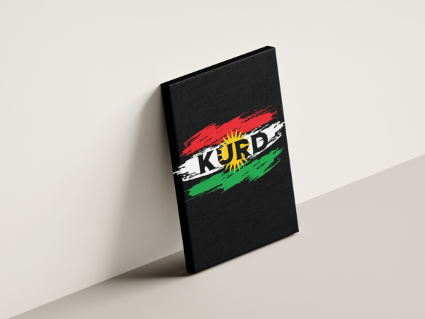 kurd-03 لوحة كانفاس كرد بتصميم فني