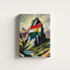 kurdistan-01 لوحة كانفاس كردستان بتصميم فني