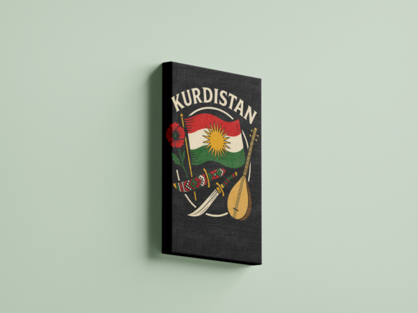 kurdistan-art-02 لوحة كانفاس فن كردستان بتصميم فني