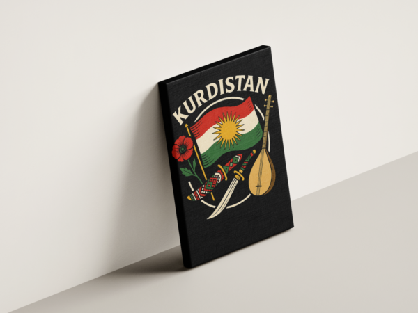kurdistan-art-03 لوحة كانفاس فن كردستان بتصميم فني