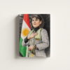 layla-zana-01 لوحة كانفاس ليلى زانا بتصميم فني