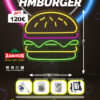 led-neon-hamburger لافتة نيون إل إي دي هامبرجر
