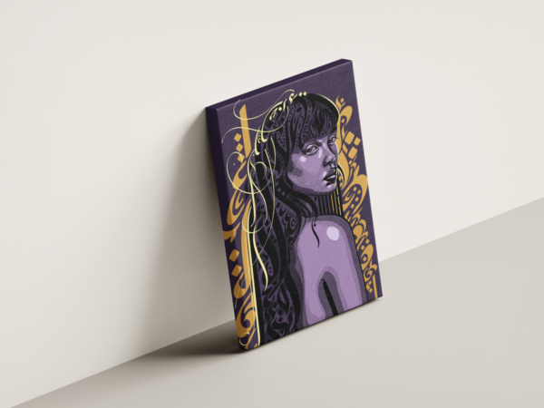 pop-art-03-3 لوحة كانفاس بوب آرت بتصميم عصري