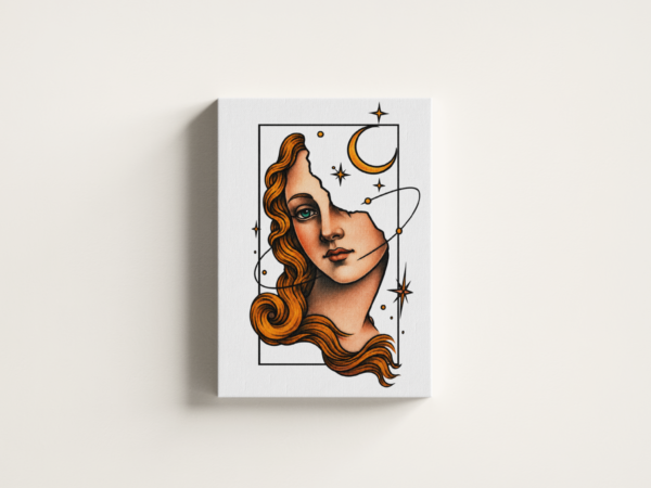 the-birth-of-venus-01-3 لوحة كانفاس ميلاد فينوس بتصميم كلاسيكي
