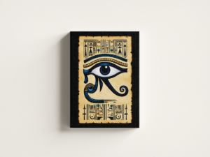 the-eye-of-horus-01-3 لوحة كانفاس عين حورس بتصميم مصري