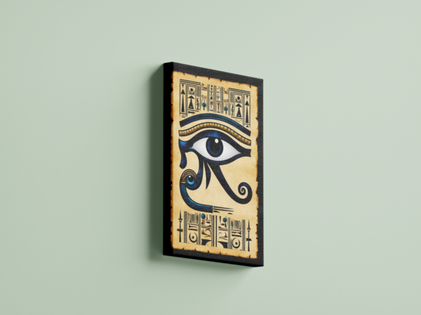 the-eye-of-horus-02-3 لوحة كانفاس عين حورس بتصميم مصري