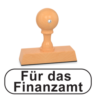 ختم محاسبة وضرائب خشبي جاهز – HZ3515