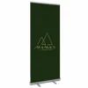رول أب TOPSELLER 85 × 200 سم بهيكل فضي – طباعة مخصصة