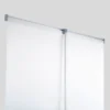 رول أب TOPSELLER 85 × 200 سم بهيكل فضي – طباعة مخصصة