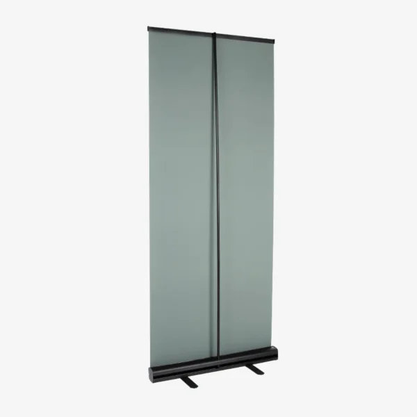 رول أب TOPSELLER 85 × 200 سم بهيكل أسود – طباعة مخصصة