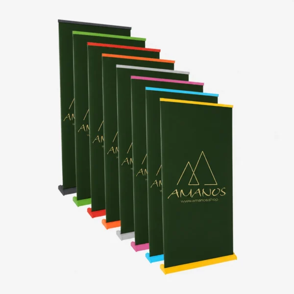 Color Roll-Up 100 × 200 cm – individueller Druck