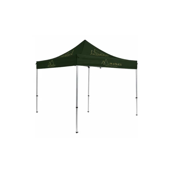 AMN-WMD-WERB-FZ-60961 خيمة قابلة للطي 300 × 300 سم بسقف مطبوع